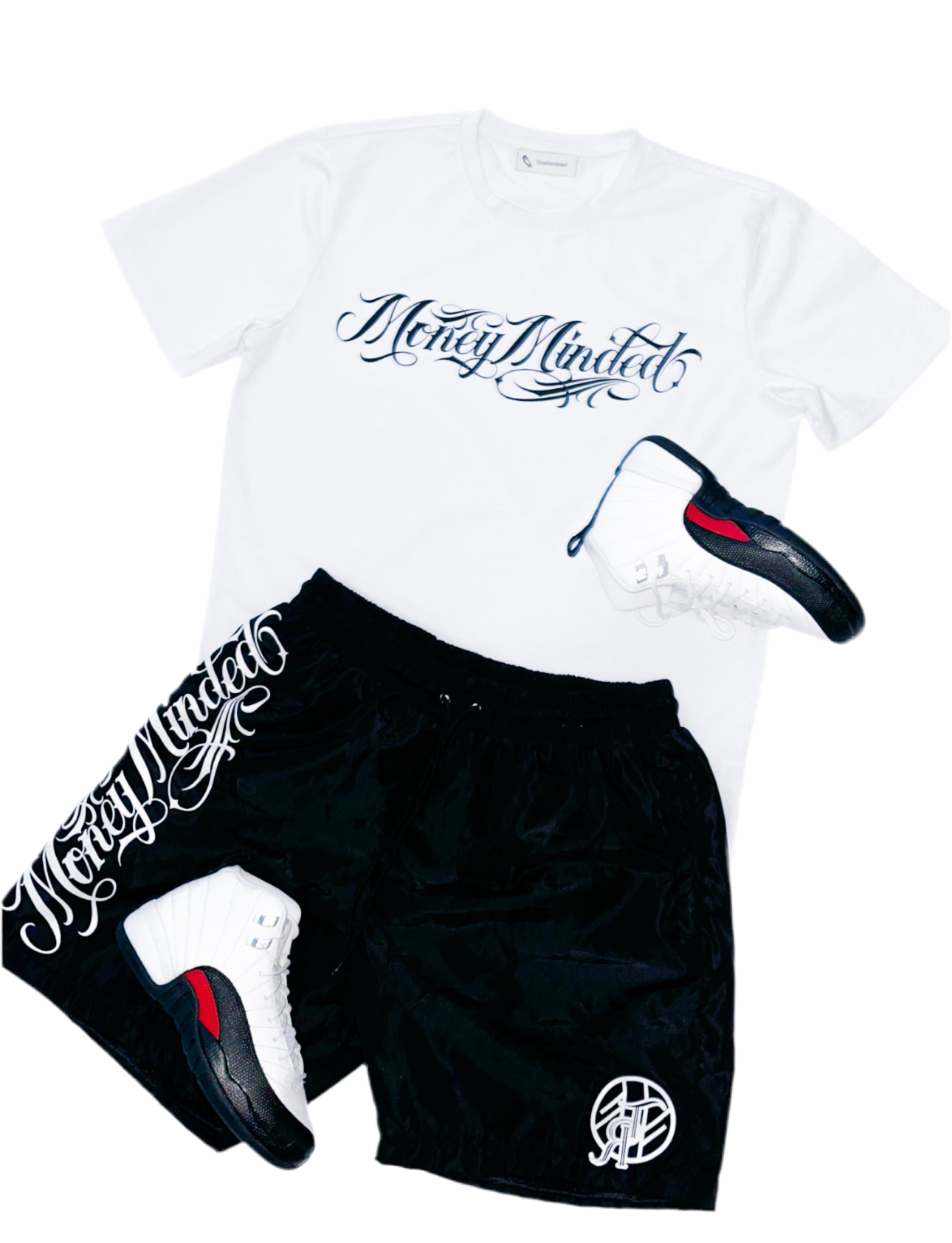 MoneyMinded ShortSet(White)