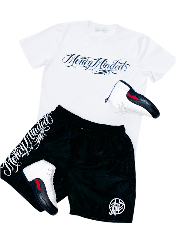 MoneyMinded ShortSet(White)