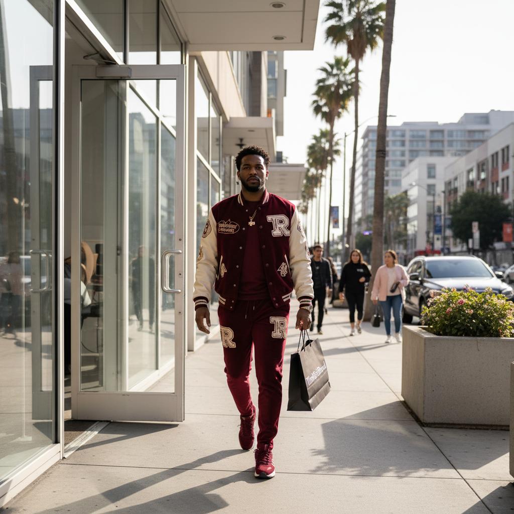 Customer Leaving Store