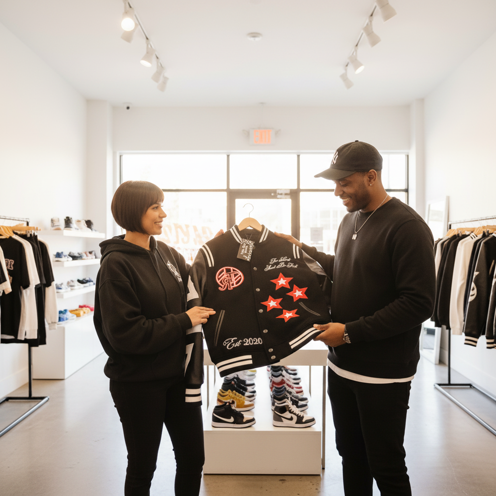 ThinkRichBrand Shop - Varsity Jacket